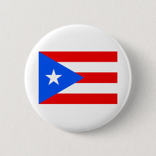 Puerto Rico Flag 2 Inch Round Button