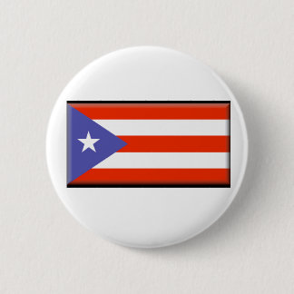 Puerto Rico Flag 2 Inch Round Button