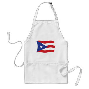 Puerto Rico Flag Apron