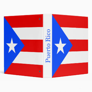 Puerto Rico Flag Binder