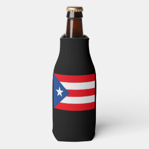 Puerto Rico Flag Bottle Cooler