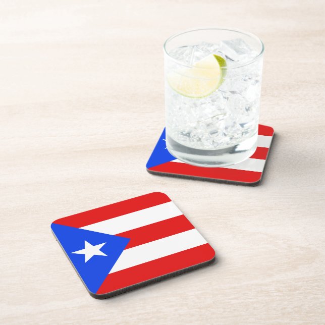 Puerto Rico Flag Coaster (Right Side)