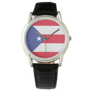 Puerto Rico Flag Emblem Watch