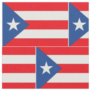 Puerto Rico Flag Fabric