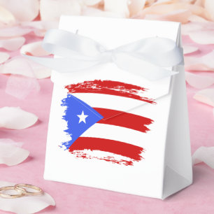 Puerto Rico flag Favor Box