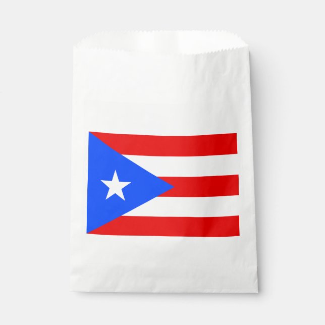 Puerto Rico Flag Favour Bag (Front)