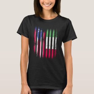 Puerto Rico Flag Italy Grown Country Flags Stripes T-Shirt