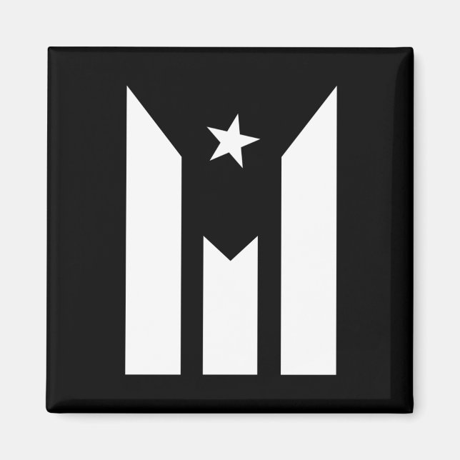 Puerto Rico Flag Magnet (Front)