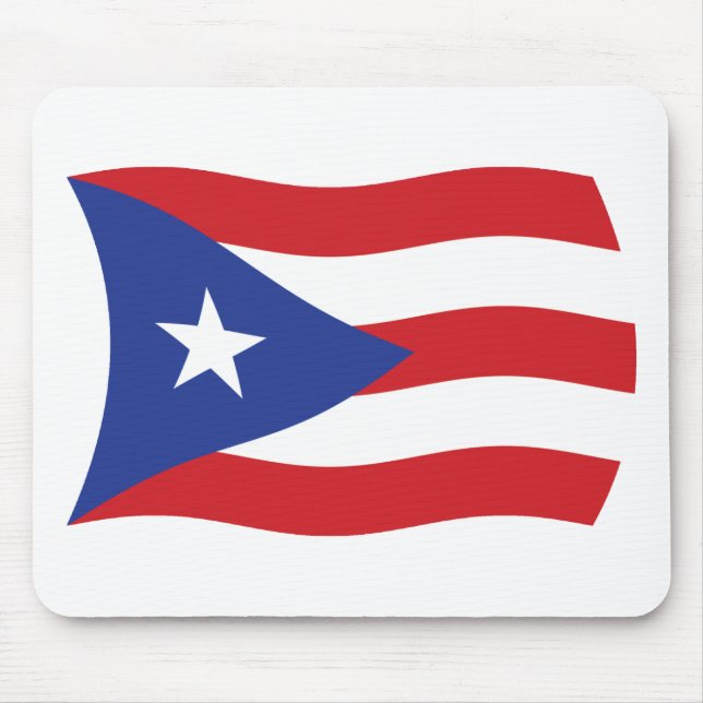 Puerto Rico Flag Mousepad (Front)