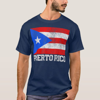 Puerto Rico Flag National Pride Roots Country Fami T-Shirt