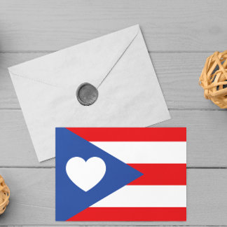 Puerto Rico Flag Postcard