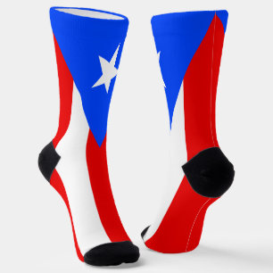Puerto Rico Flag Socks