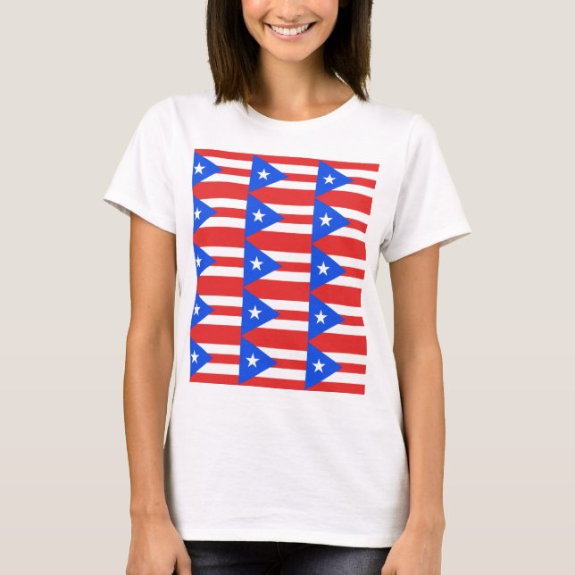 Puerto Rico Flag T-Shirt (Front)
