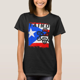 Puerto Rico Flag Taino Boricua  Puerto Rican Souve T-Shirt
