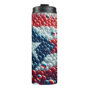Puerto Rico Flag Thermal Tumbler
