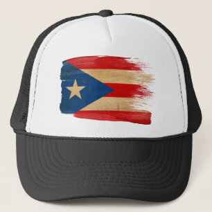 Puerto Rico Flag Trucker Hat
