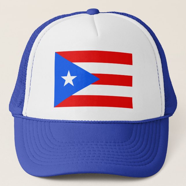 Puerto Rico flag trucker hat | Puerto Rican pride (Front)