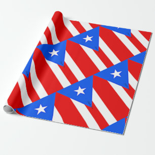 Puerto Rico flag Wrapping Paper