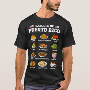 Puerto Rico Foods T-Shirt
