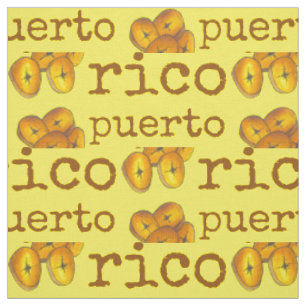 Puerto Rico Fried Plantains Tostones Food Cuisine Fabric