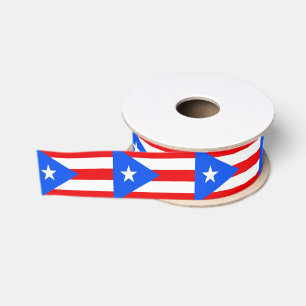 Puerto Rico Grosgrain Ribbon