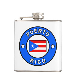 Puerto Rico Hip Flask
