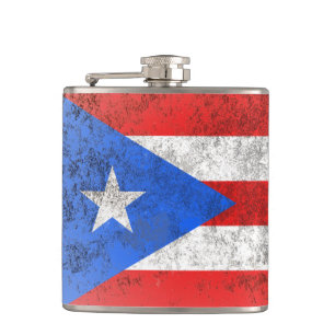 Puerto Rico Hip Flask