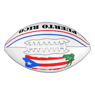 Puerto Rico Island Flag Patriotic Kid's Football