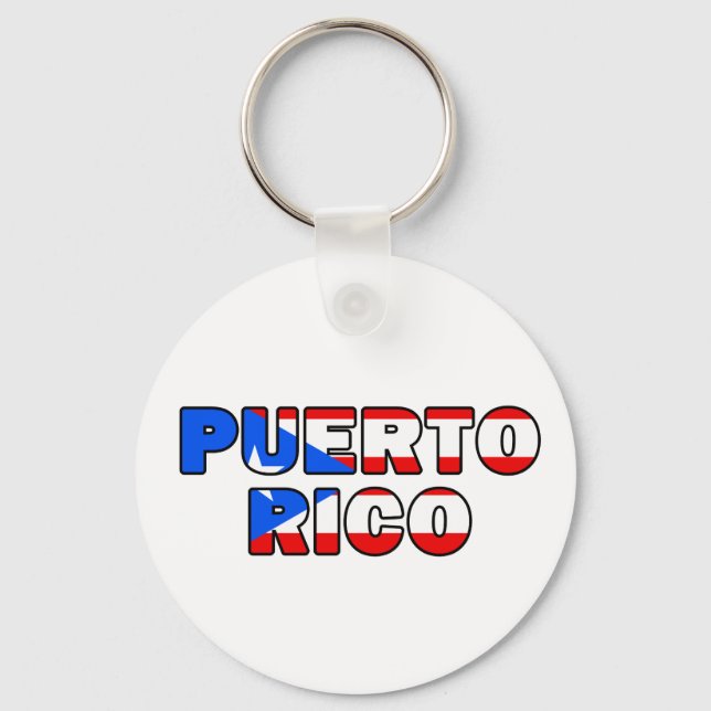 Puerto Rico keychain (Front)