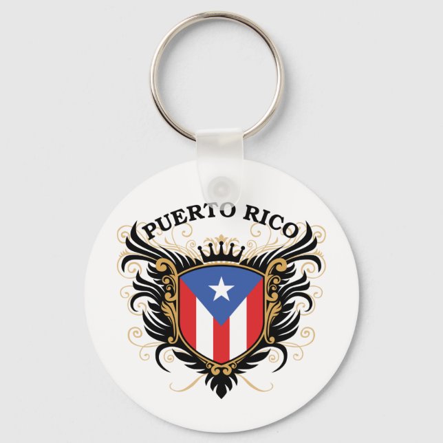 Puerto Rico Keychain (Front)