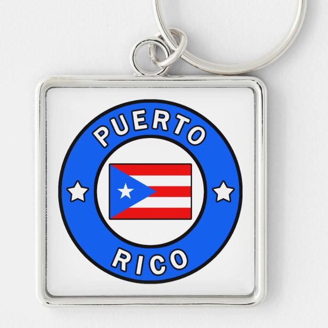 Puerto Rico Keychain (Front)