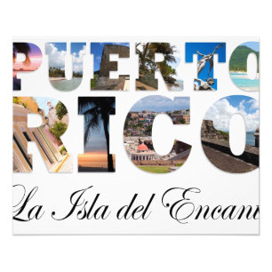 Puerto Rico La Isla Del Encanto Photo Print