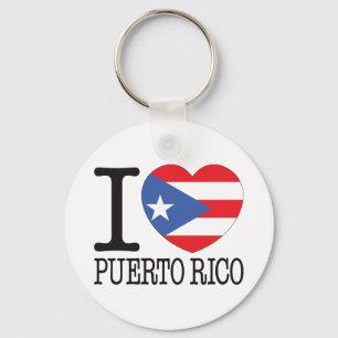 Puerto Rico Love v2 Keychain