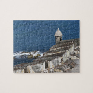 Puerto Rico, Old San Juan, section of El Morro Jigsaw Puzzle