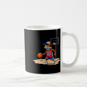 Puerto Rico Patriotic Flag Boricua Fun Basketball Coffee Mug