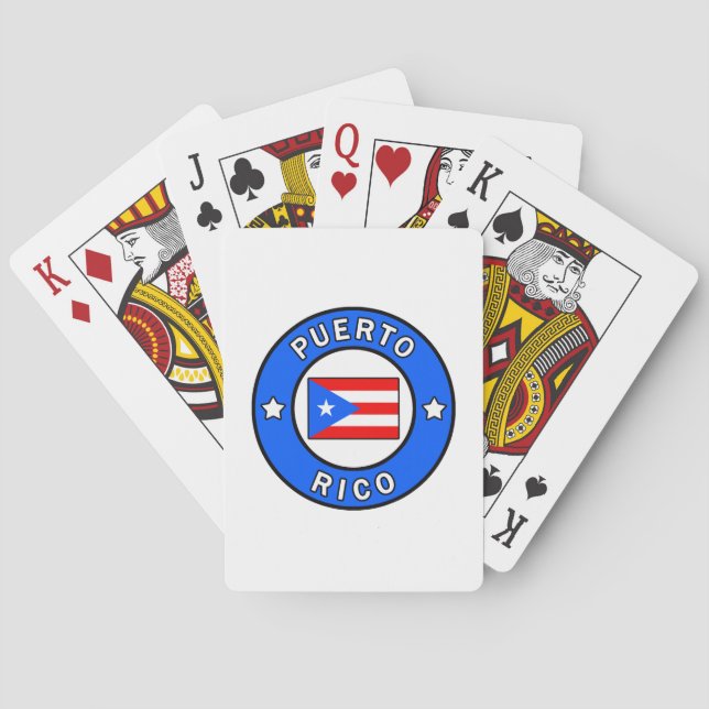 Puerto Rico Playing Cards (Back)