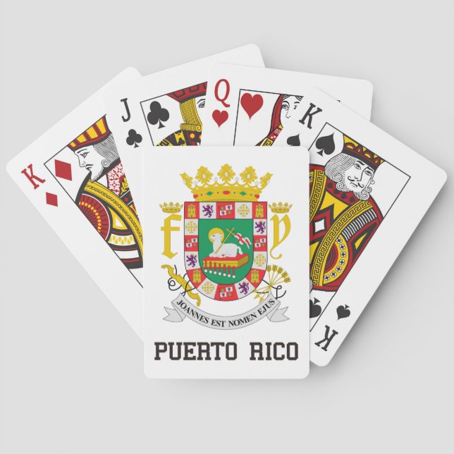 Puerto Rico Playing Cards (Back)