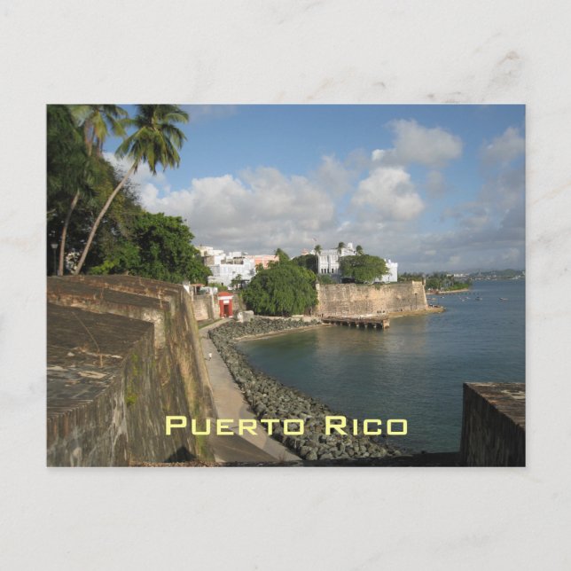 Puerto Rico Postcard (Front)