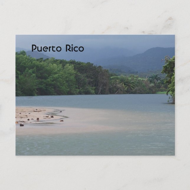 Puerto Rico Postcard (Front)