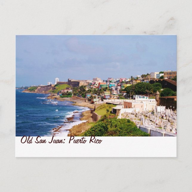 Puerto Rico Postcard (Front)