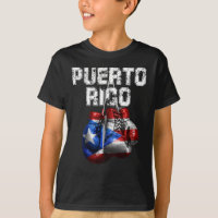 Puerto Rico Pride - Vintage Boxing Gloves 