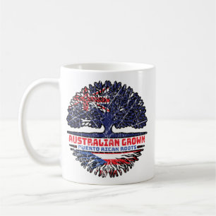 Puerto Rico Puerto Rican Australian Australia Tree Coffee Mug