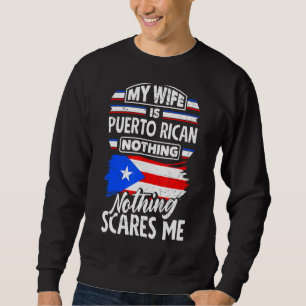 Puerto Rico Puerto Rican Boricua Puerto Rico Flag Sweatshirt
