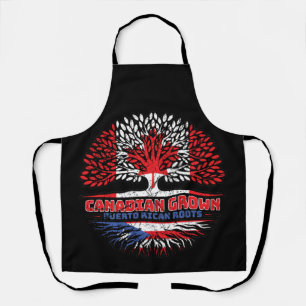 Puerto Rico Puerto Rican Canadian Canada Roots Apron