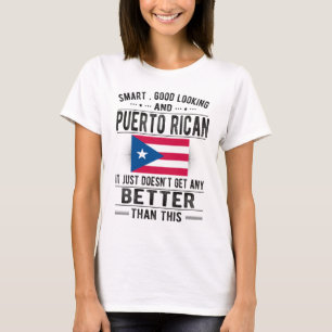 Puerto Rico Puerto Rican Roots Puerto Rico Flag T-Shirt