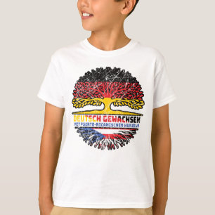 Puerto Rico Puerto-ricanisch Deutsch Deutschland T-Shirt