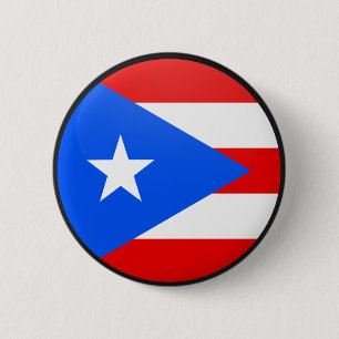 Puerto Rico quality Flag Circle 2 Inch Round Button