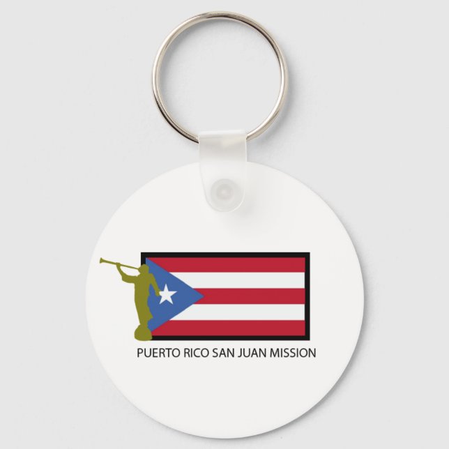 PUERTO RICO SAN JUAN MISSION LDS CTR KEYCHAIN (Front)