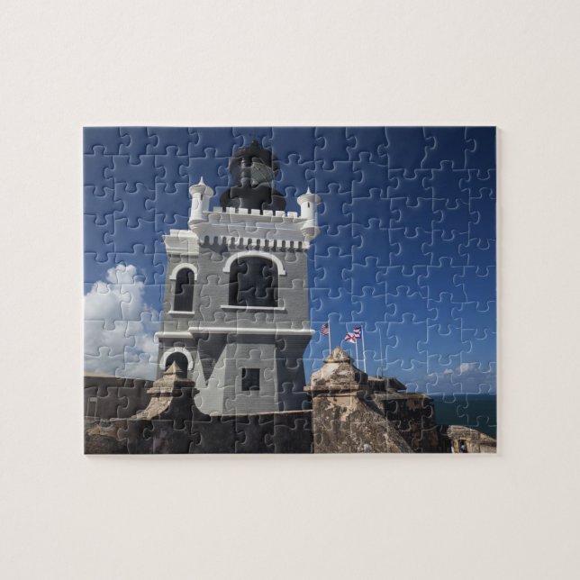 Puerto Rico, San Juan, Old San Juan, El Morro Jigsaw Puzzle (Horizontal)