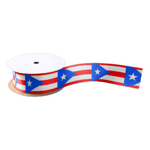 Puerto Rico Satin Ribbon